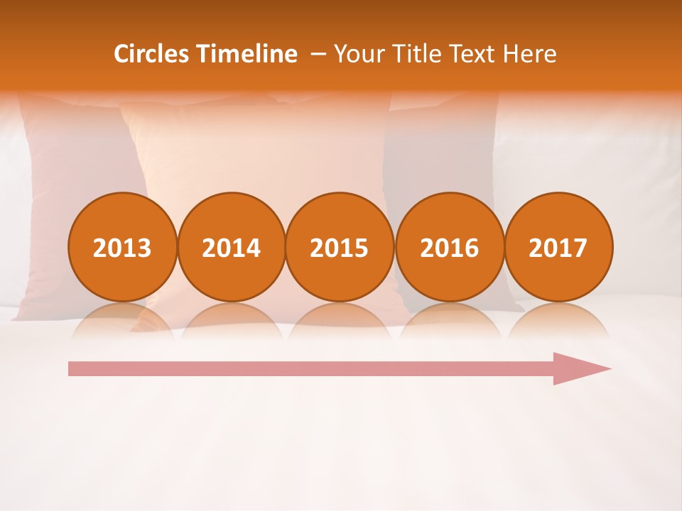 Modern Domestic Bed PowerPoint Template