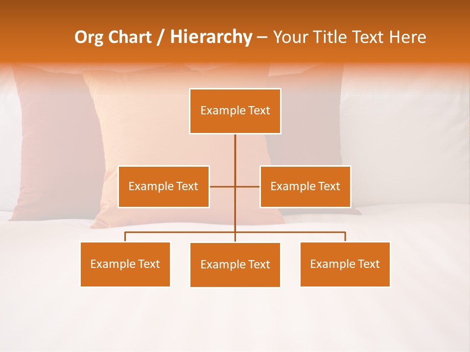 Modern Domestic Bed PowerPoint Template