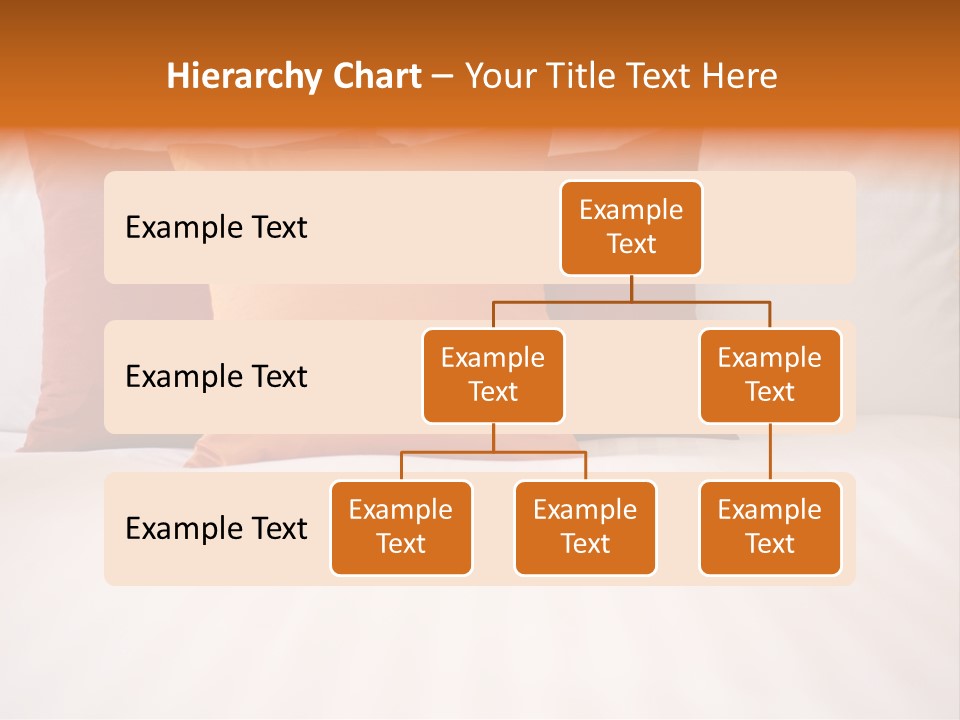 Modern Domestic Bed PowerPoint Template