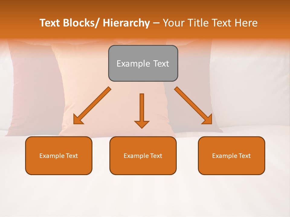 Modern Domestic Bed PowerPoint Template
