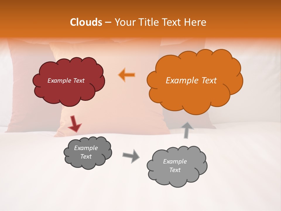 Modern Domestic Bed PowerPoint Template