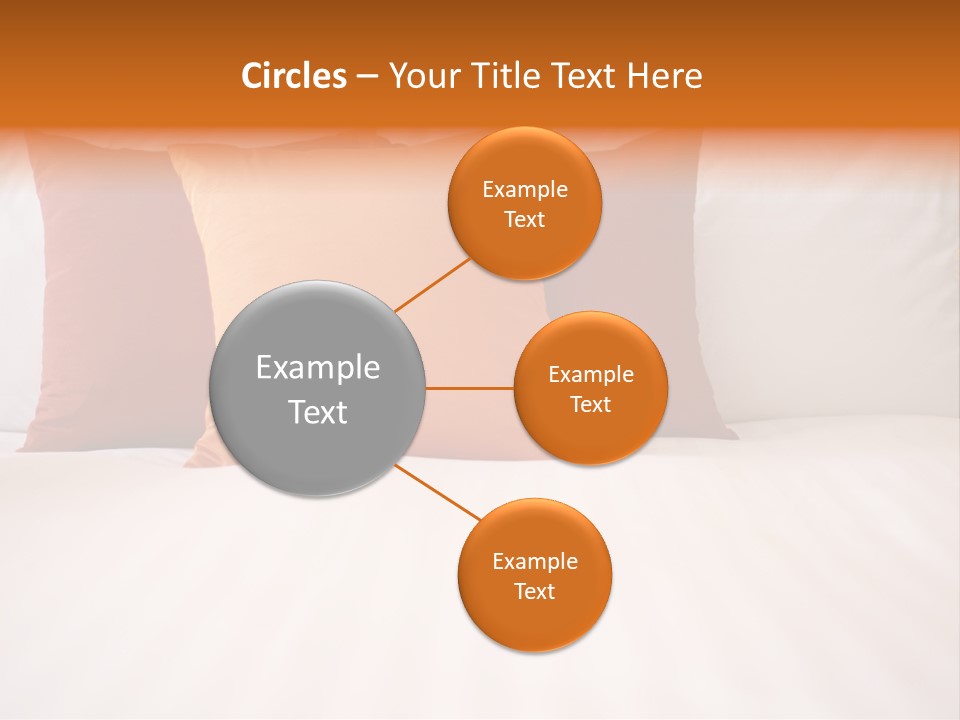 Modern Domestic Bed PowerPoint Template