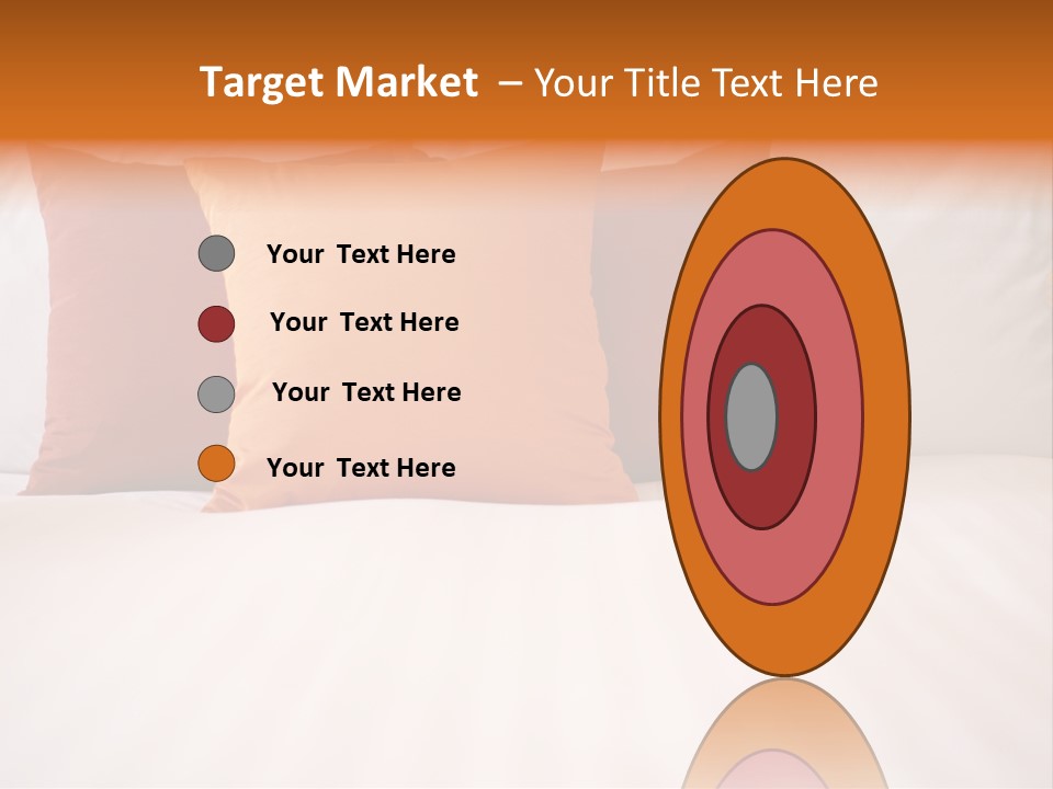 Modern Domestic Bed PowerPoint Template