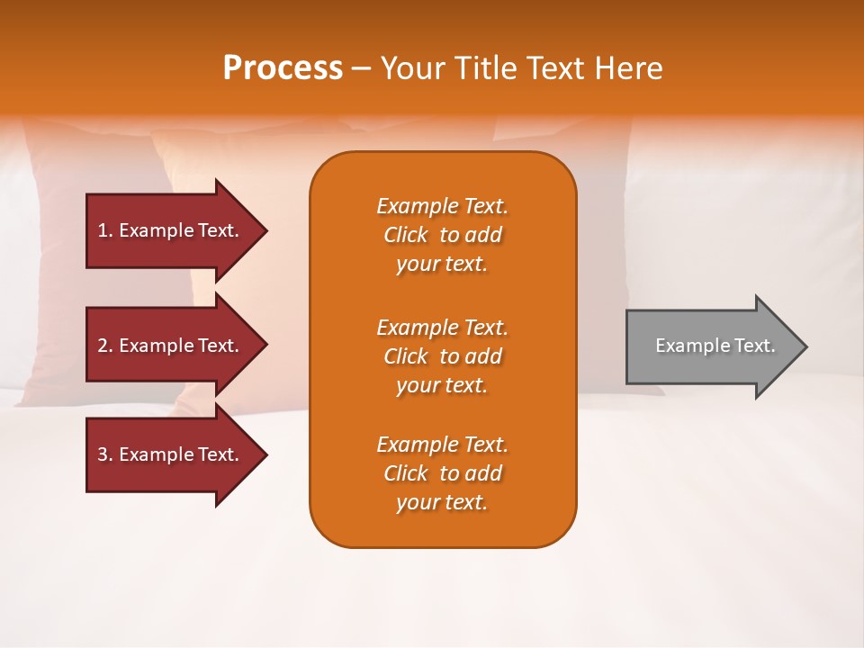 Modern Domestic Bed PowerPoint Template