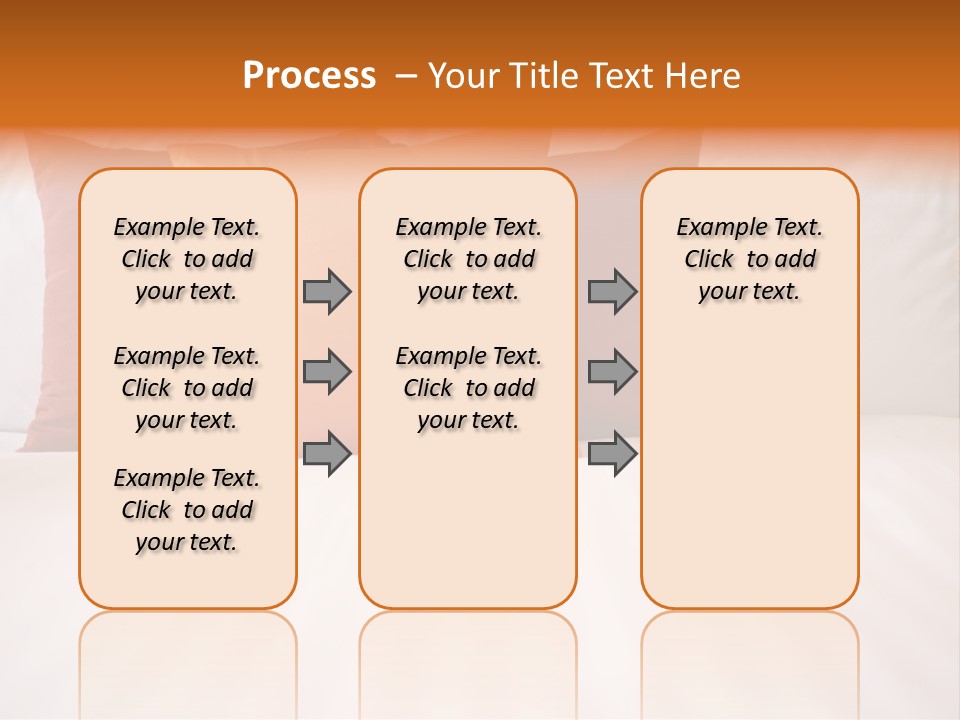 Modern Domestic Bed PowerPoint Template