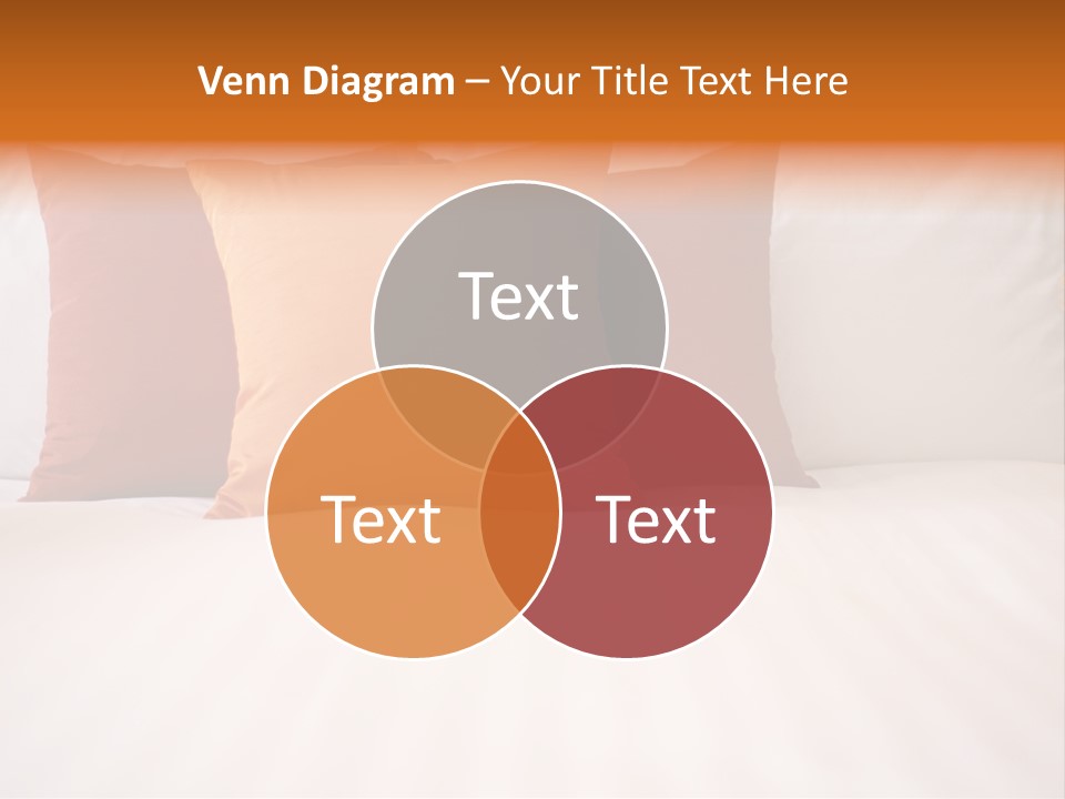 Modern Domestic Bed PowerPoint Template