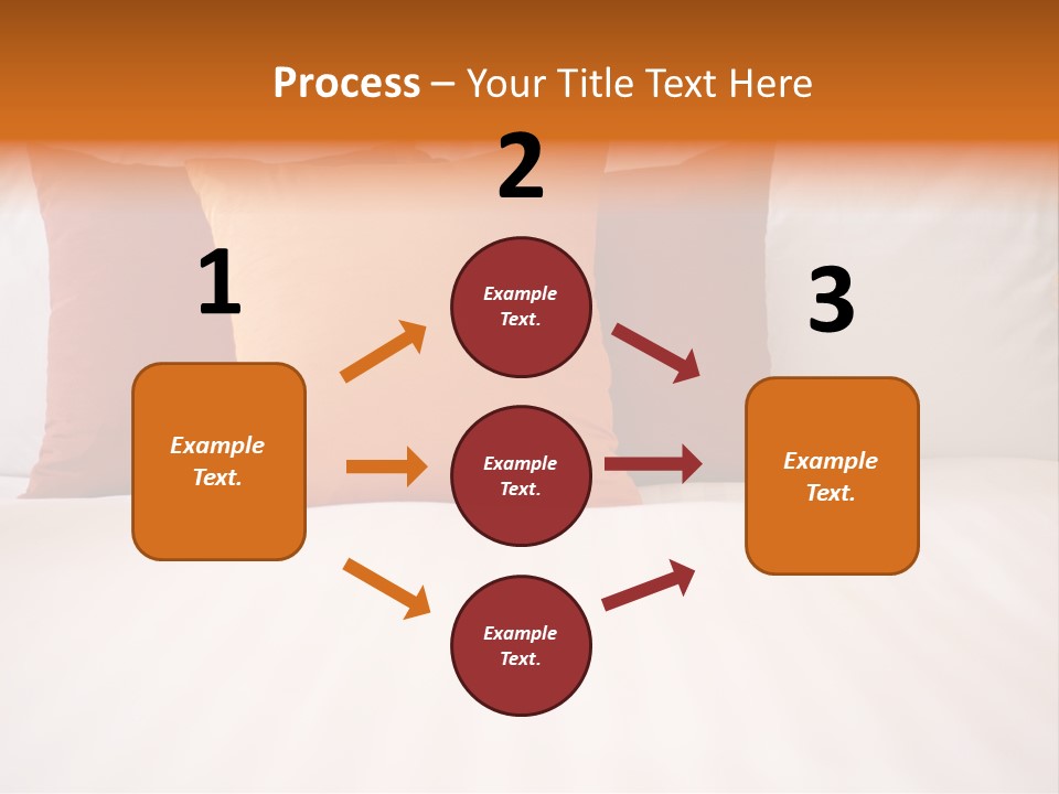 Modern Domestic Bed PowerPoint Template