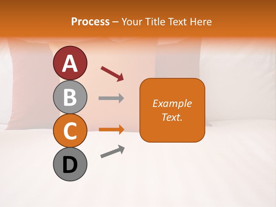 Modern Domestic Bed PowerPoint Template