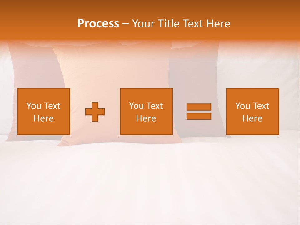 Modern Domestic Bed PowerPoint Template