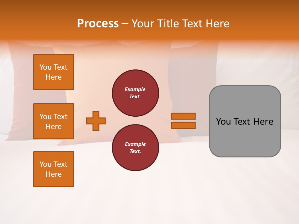 Modern Domestic Bed PowerPoint Template