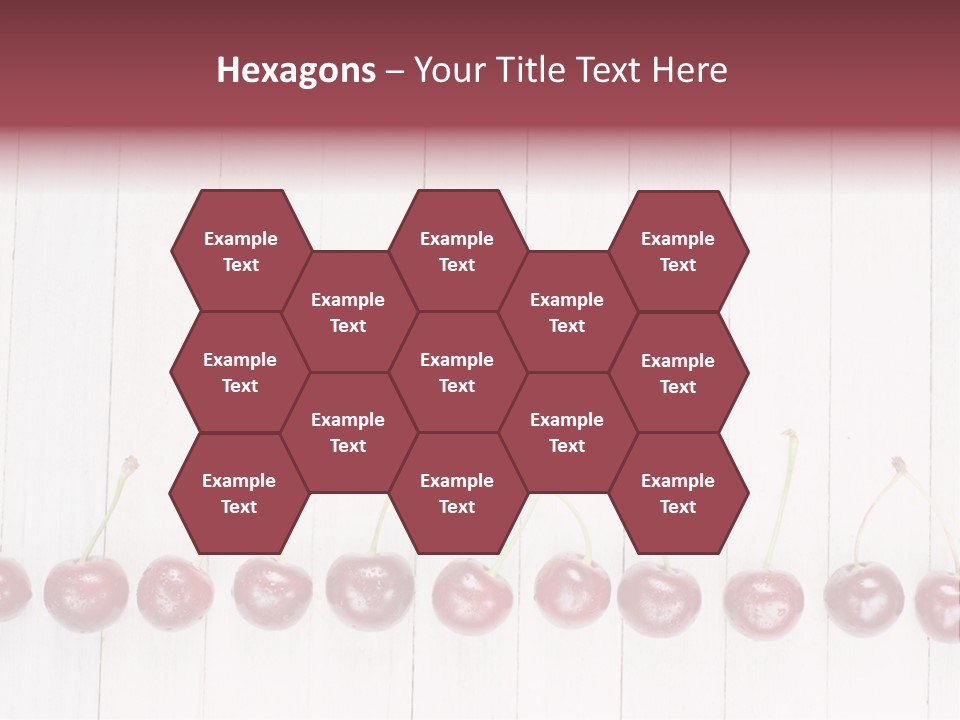 Stem Top Cherry PowerPoint Template