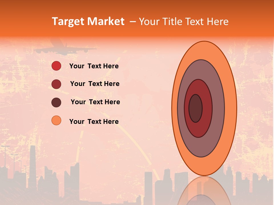 Scene Town Downtown PowerPoint Template