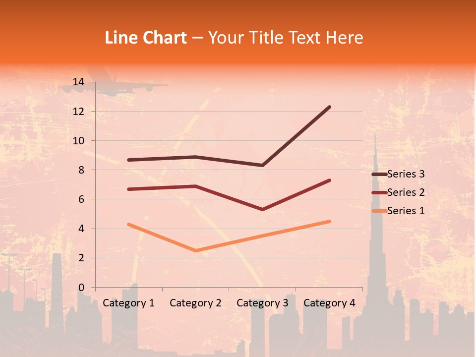 Scene Town Downtown PowerPoint Template
