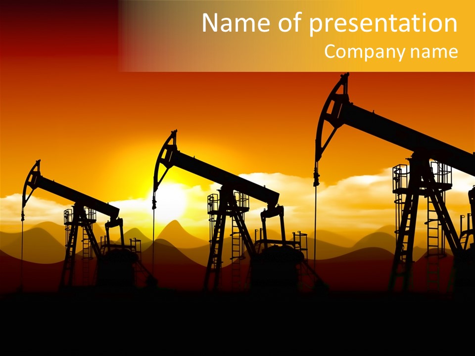 Fuel Generation Machine PowerPoint Template