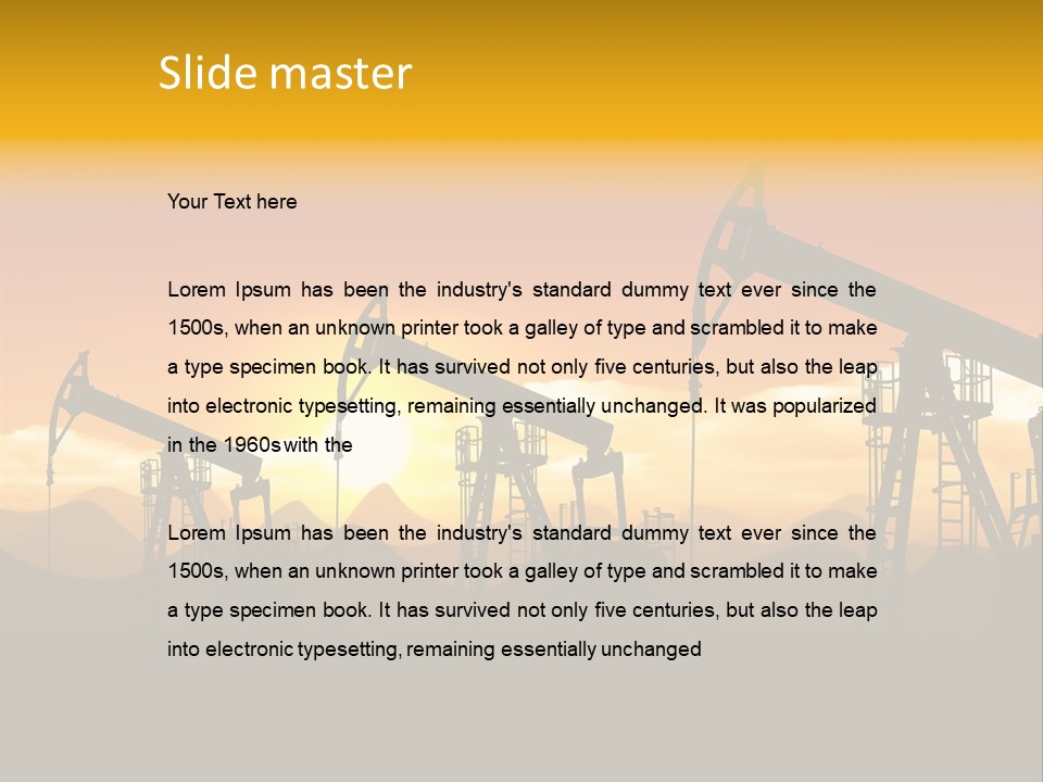 Fuel Generation Machine PowerPoint Template