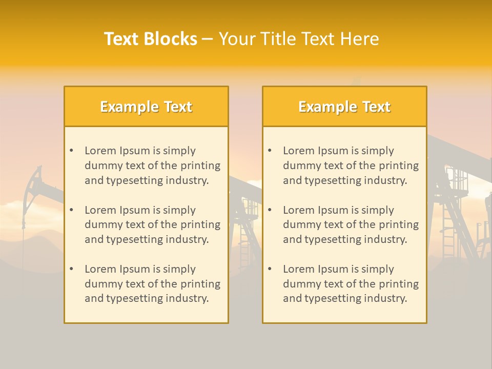 Fuel Generation Machine PowerPoint Template