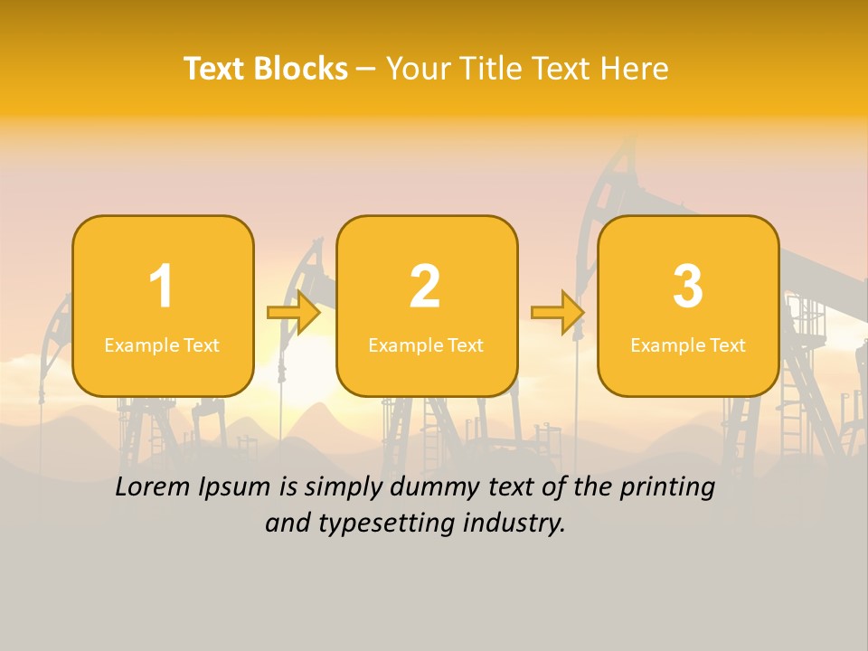Fuel Generation Machine PowerPoint Template