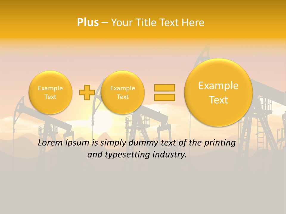 Fuel Generation Machine PowerPoint Template
