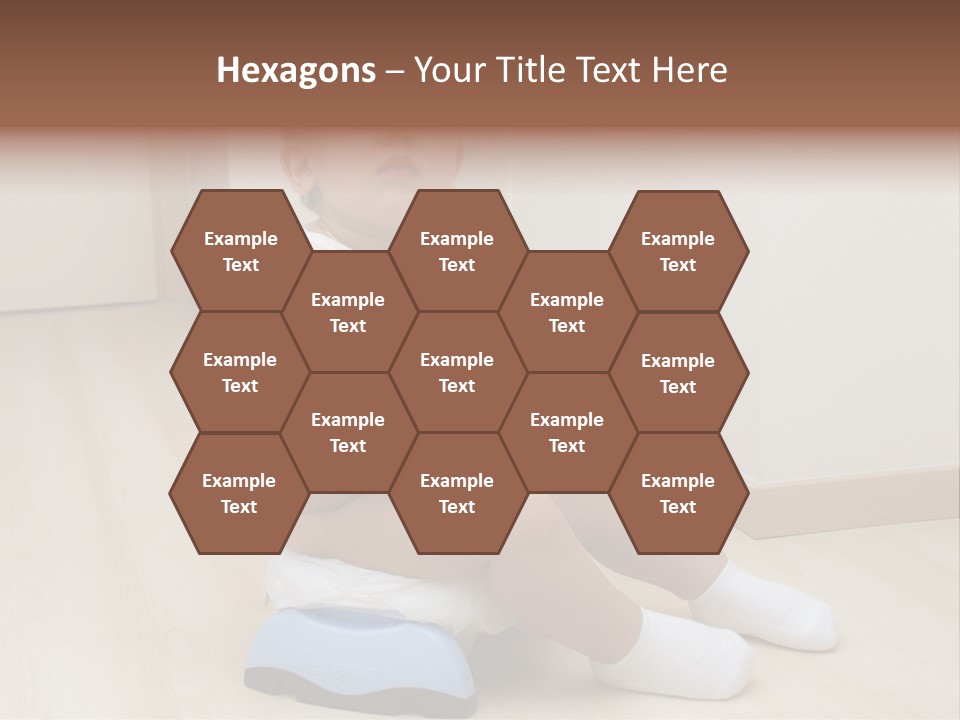 Son Caucasian Childhood PowerPoint Template