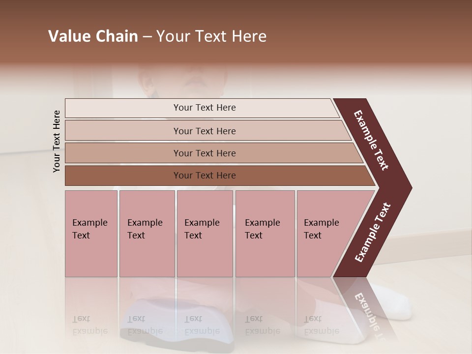 Son Caucasian Childhood PowerPoint Template