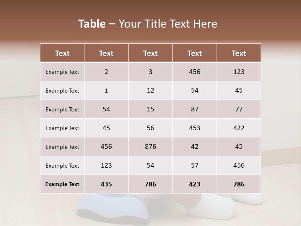 Son Caucasian Childhood PowerPoint Template