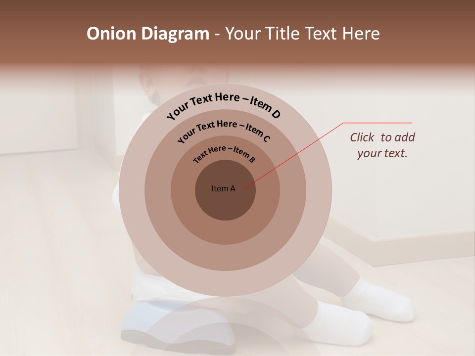 Son Caucasian Childhood PowerPoint Template