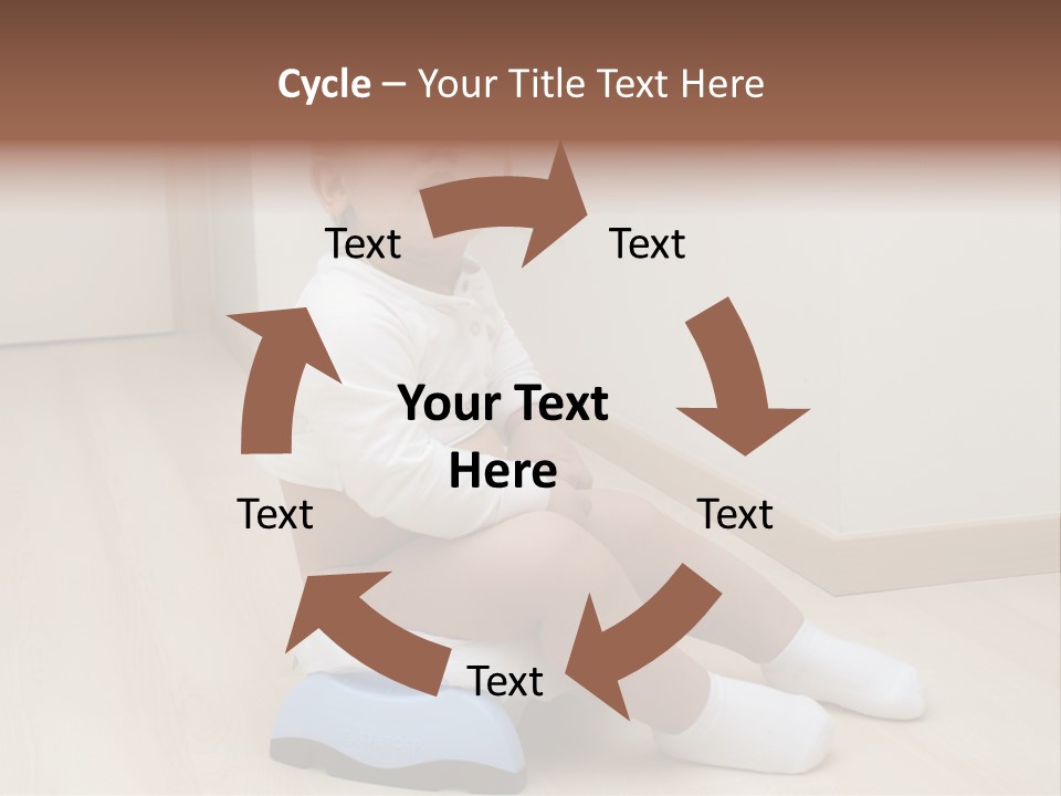 Son Caucasian Childhood PowerPoint Template