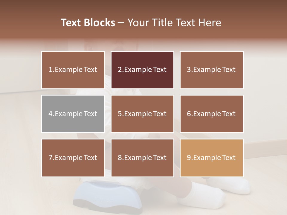 Son Caucasian Childhood PowerPoint Template