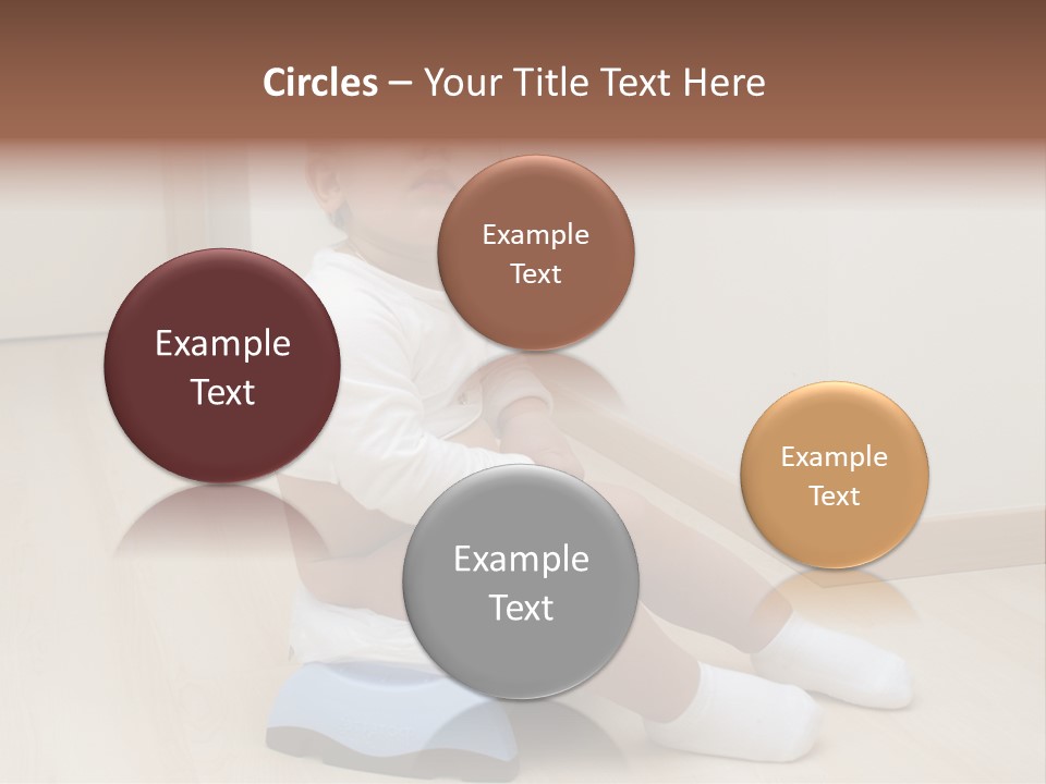 Son Caucasian Childhood PowerPoint Template