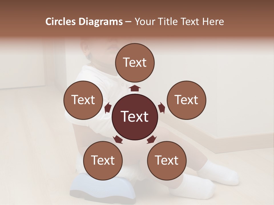 Son Caucasian Childhood PowerPoint Template