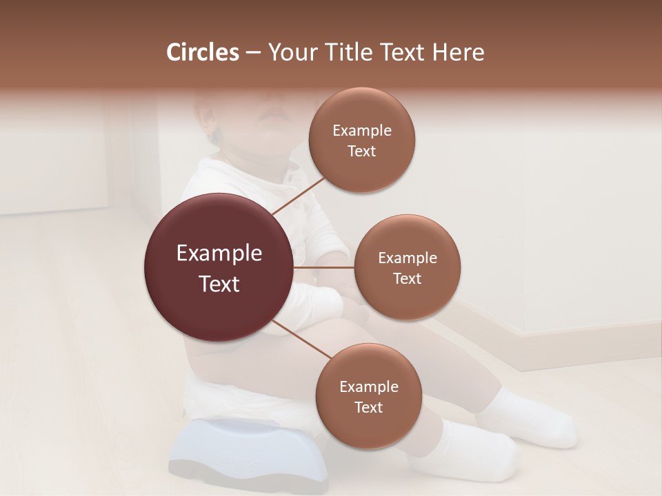 Son Caucasian Childhood PowerPoint Template