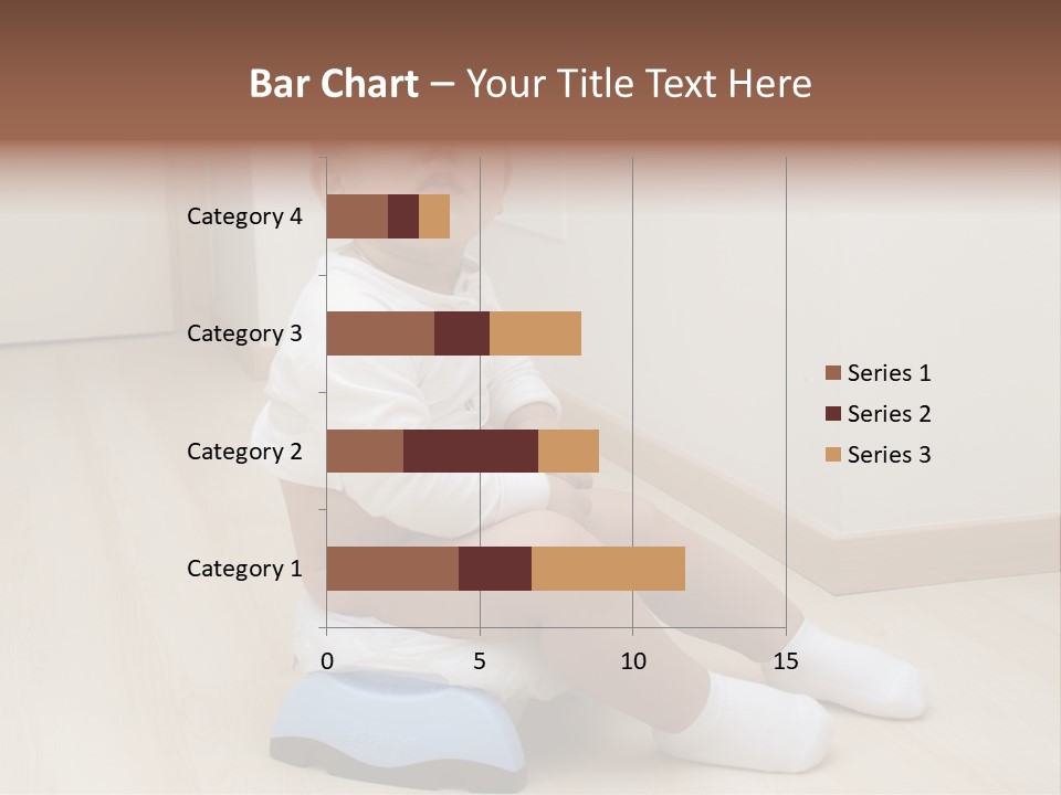Son Caucasian Childhood PowerPoint Template