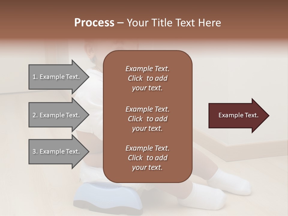 Son Caucasian Childhood PowerPoint Template