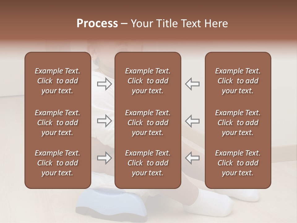 Son Caucasian Childhood PowerPoint Template