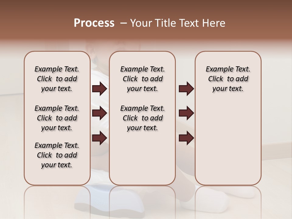 Son Caucasian Childhood PowerPoint Template