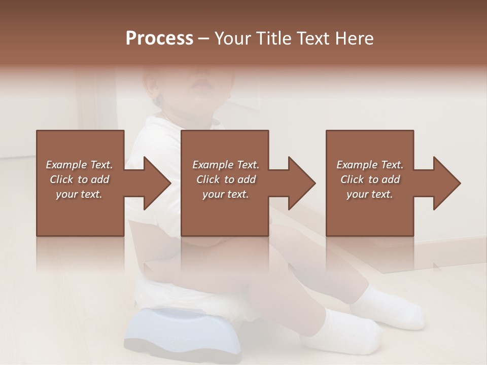Son Caucasian Childhood PowerPoint Template