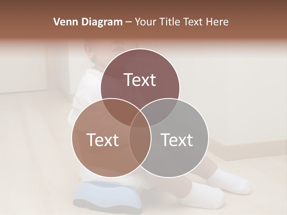 Son Caucasian Childhood PowerPoint Template