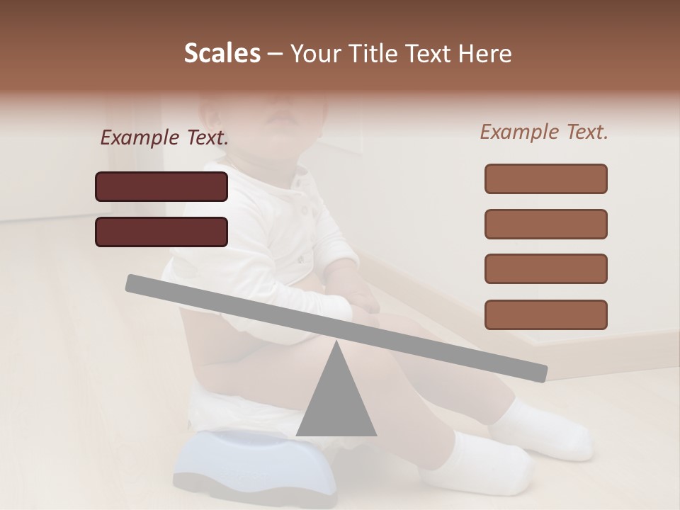 Son Caucasian Childhood PowerPoint Template