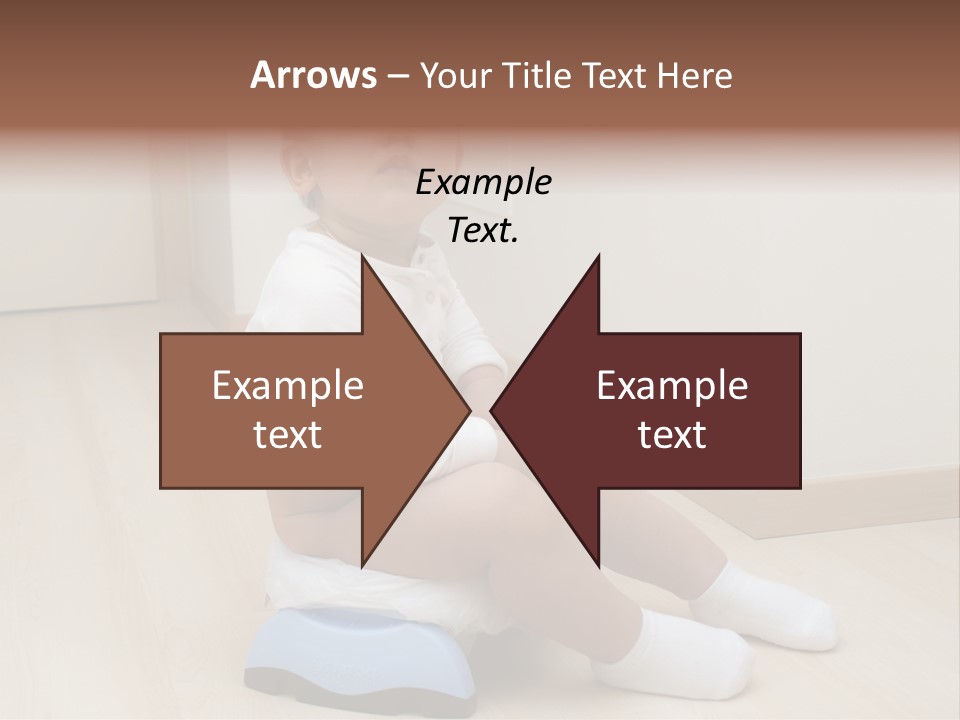 Son Caucasian Childhood PowerPoint Template