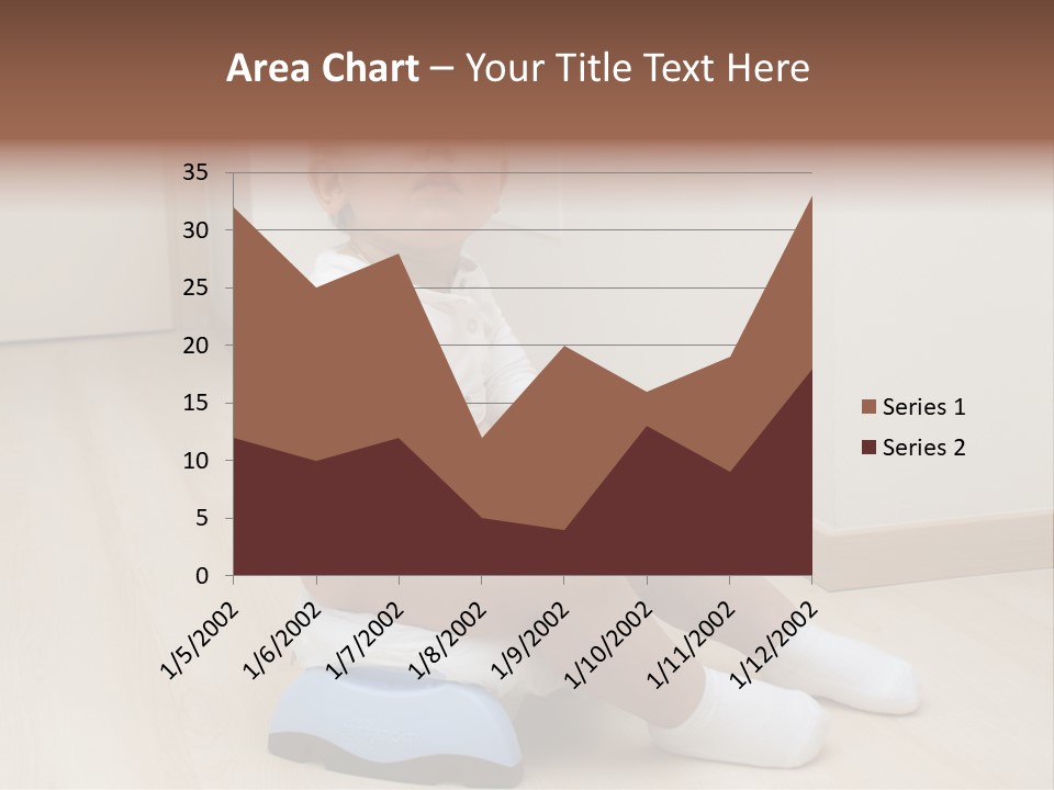 Son Caucasian Childhood PowerPoint Template