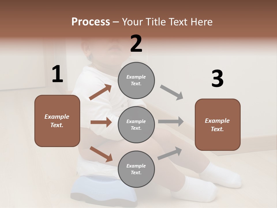 Son Caucasian Childhood PowerPoint Template