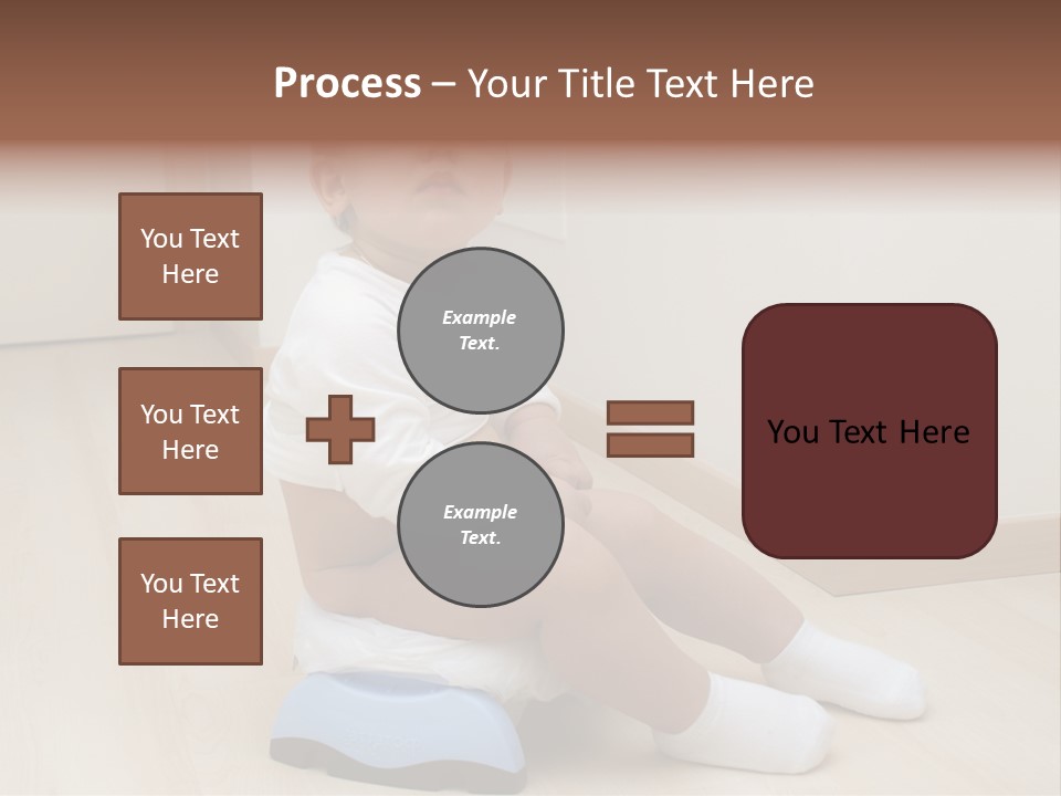 Son Caucasian Childhood PowerPoint Template