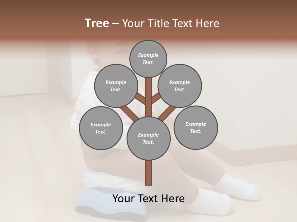 Son Caucasian Childhood PowerPoint Template