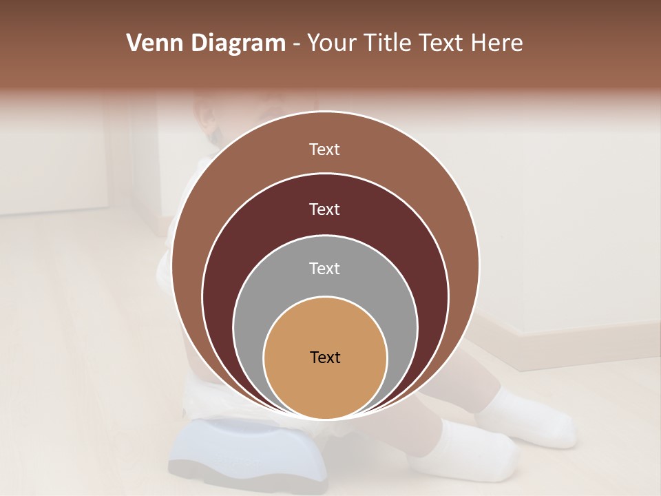 Son Caucasian Childhood PowerPoint Template