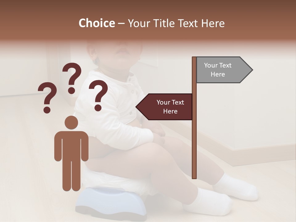Son Caucasian Childhood PowerPoint Template