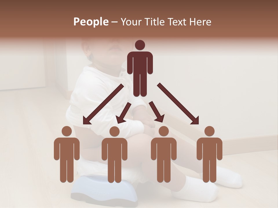 Son Caucasian Childhood PowerPoint Template