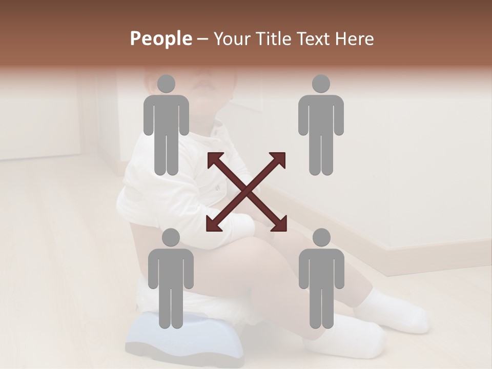 Son Caucasian Childhood PowerPoint Template