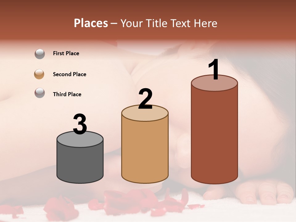 Expressing Positivity Lying Down Nude PowerPoint Template