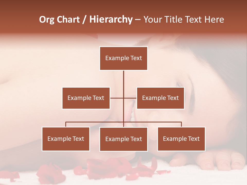 Expressing Positivity Lying Down Nude PowerPoint Template