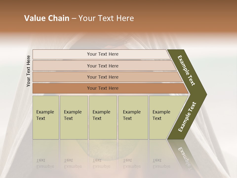 Isolated Lifestyle Eye PowerPoint Template